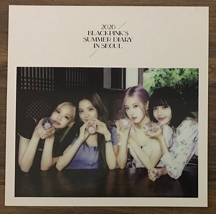 BLACKPINK Summer Diary In Seoul Polaroid