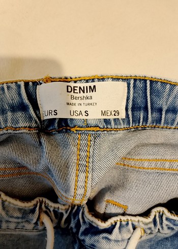 Kadın Gri Bol Kesim Midi Kot Pantolon - Görsel 4