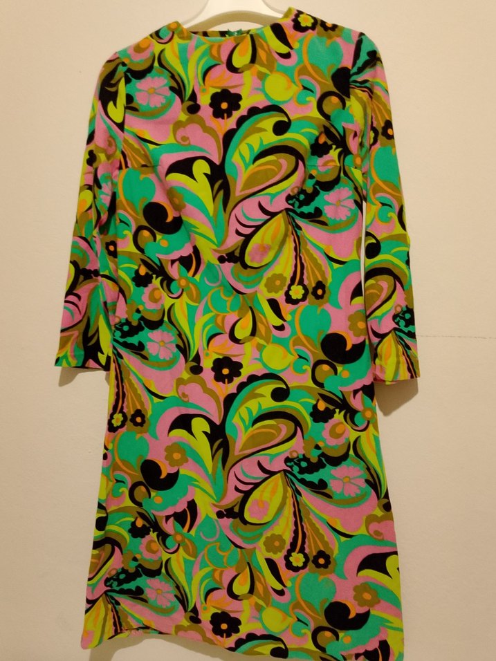 Renkli Desenli Uzun Hamile Tuniği - Görsel 2