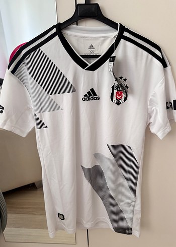 Adidas Beyaz Adidas Beşiktaş Kısa Kollu Orjinal Forma