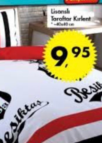 Diğer Beşiktaş Kırmızı ve Gri Baskılı Nevresim Takımı