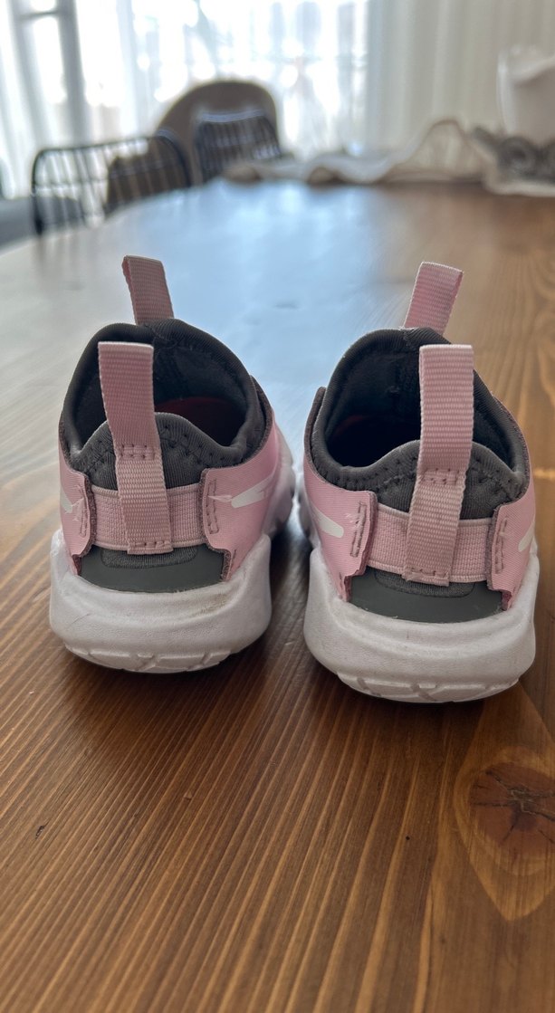 Kızlar için Pembe Cırtcırtlı Sneakers - Görsel 3