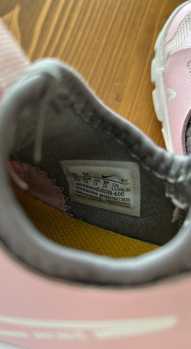 Kızlar için Pembe Cırtcırtlı Sneakers - Görsel 4