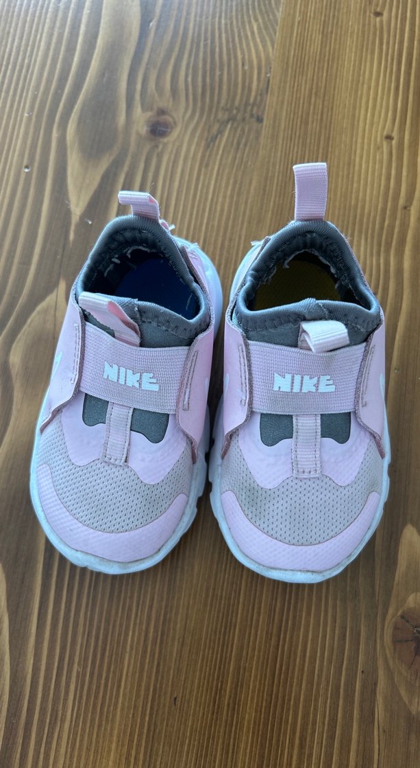 Kızlar için Pembe Cırtcırtlı Sneakers - Görsel 2