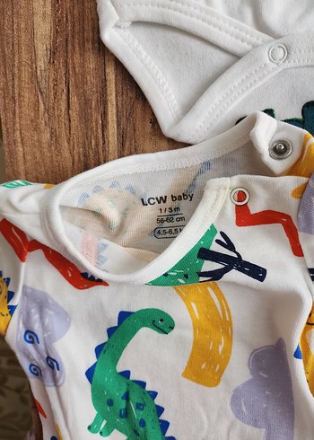 Renkli Desenli Çocuk Body ve Pantolon Seti - Görsel 3