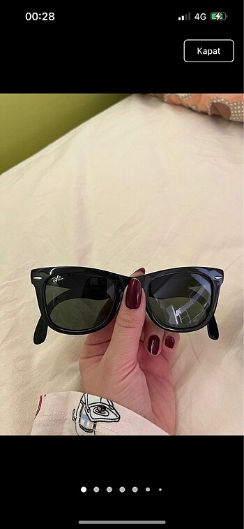 Orjinal katlanabilir rayban gözlük