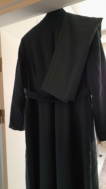 Alvina manto eşarp takım - Görsel 7