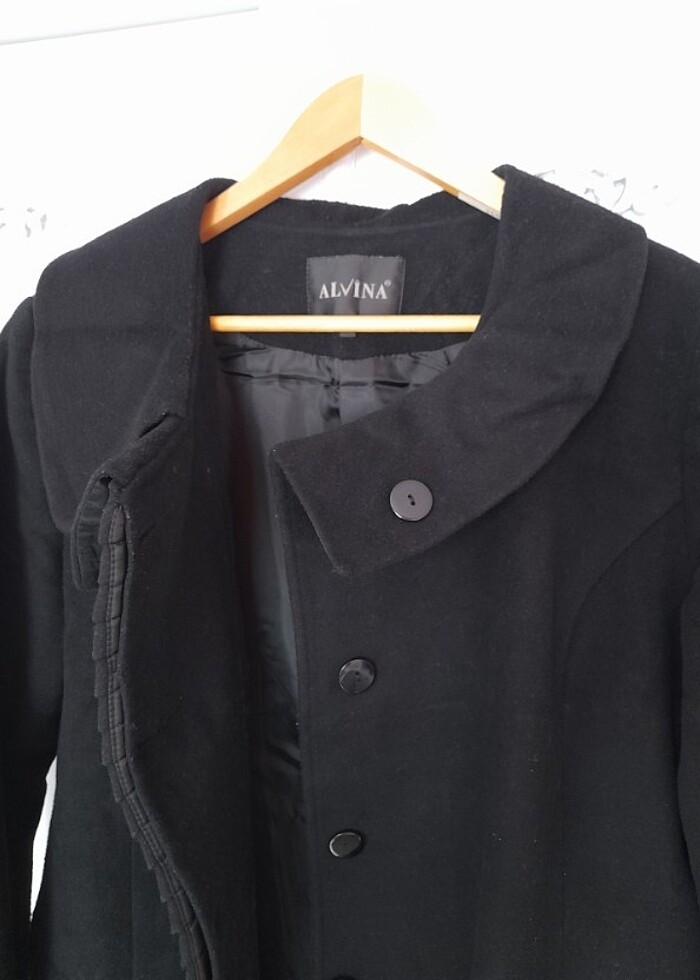 Alvina kaşmir manto - Görsel 4