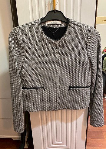 Casual Kadın Ceket Mini Kesim