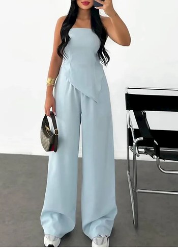 Mavi ikili takım S M L MEVCUT - Görsel 3