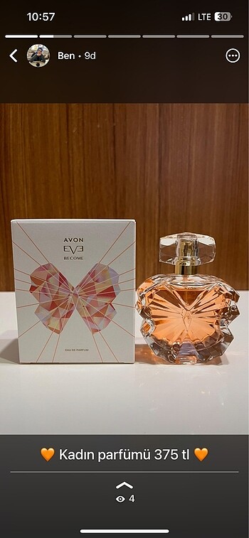 Avon eve become kadın parfümü