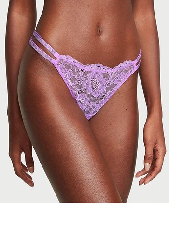 Pastel Mor Dantel Kadın Külot - Görsel 2