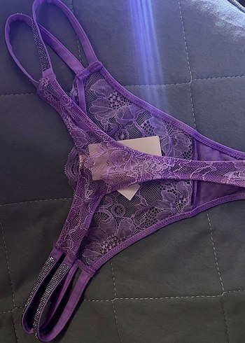 Pastel Mor Dantel Kadın Külot - Görsel 6