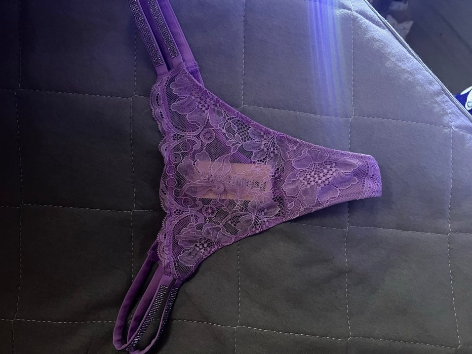 Pastel Mor Dantel Kadın Külot - Görsel 4