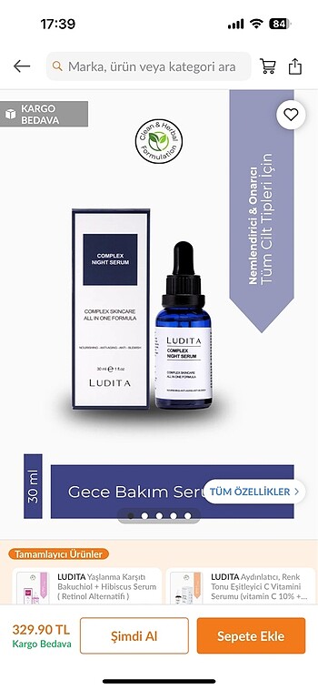 Ludita gece serumu