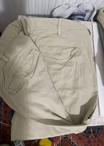 Camel Renk Kemerli Erkek Pantolon - Görsel 3