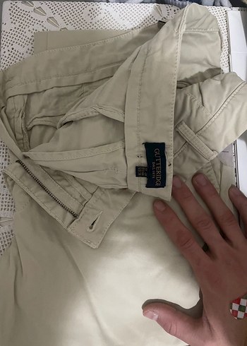 Camel Renk Kemerli Erkek Pantolon - Görsel 4