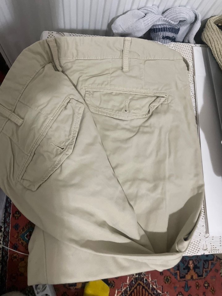 Camel Renk Kemerli Erkek Pantolon - Görsel 3