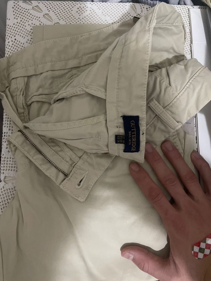 Camel Renk Kemerli Erkek Pantolon - Görsel 4