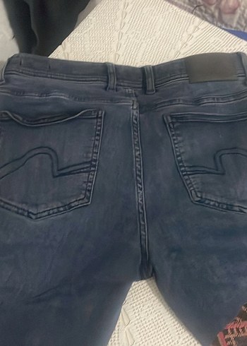 Gri Regular Fit Erkek Kot Pantolon - Görsel 3