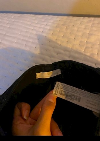 34 Beden siyah Renk Stradivarius Siyah Rahat Kesim Kadın Kot Pantolon