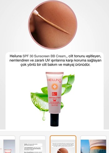 SPF 30 Güneş Koruyucu BB Krem 30ml - Görsel 2