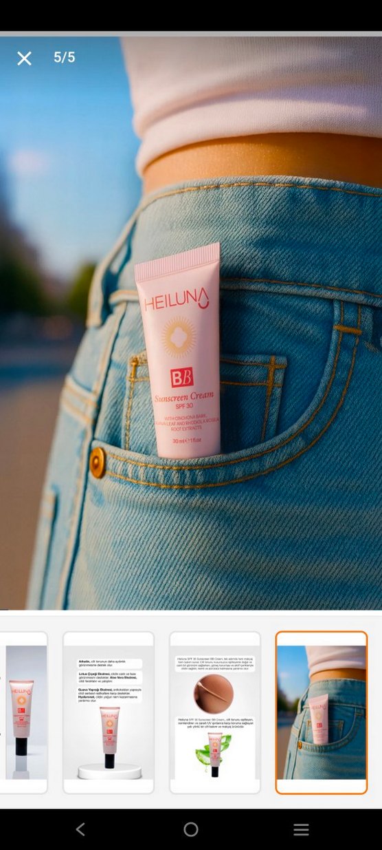 SPF 30 Güneş Koruyucu BB Krem 30ml - Görsel 4