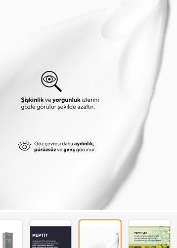 Peptit Göz Çevresi Kremi 12ML - Görsel 4