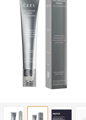 Peptit Göz Çevresi Kremi 12ML - Görsel 2