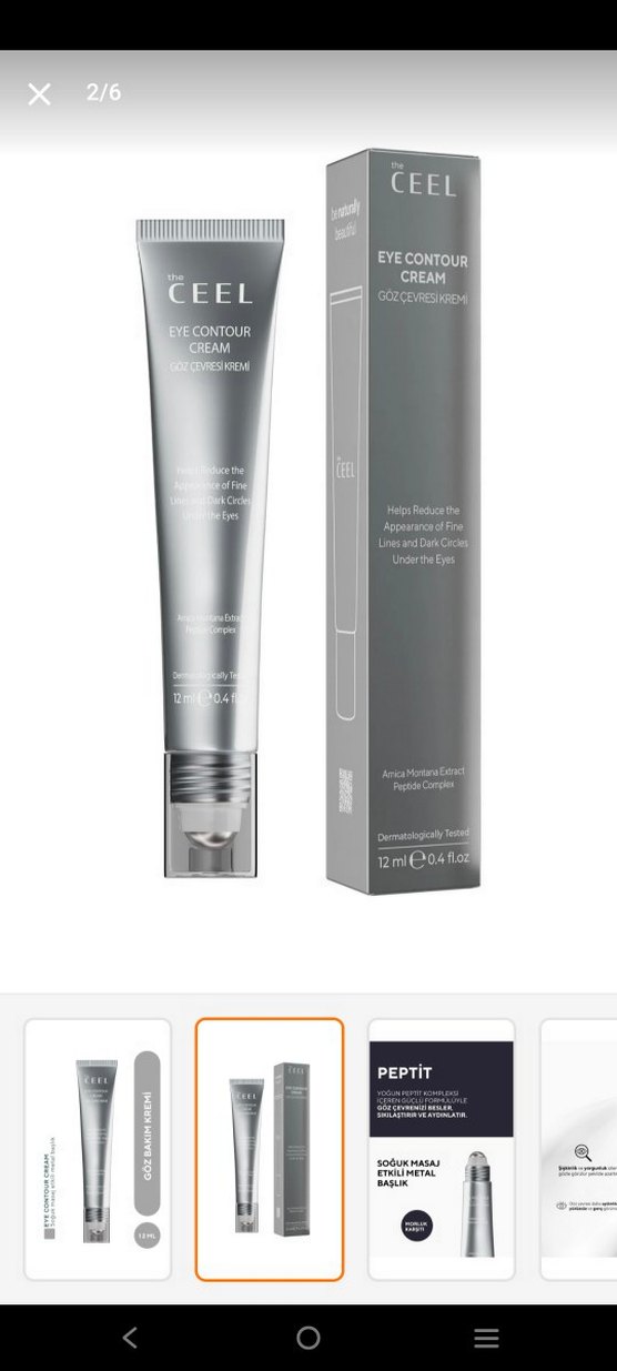 Peptit Göz Çevresi Kremi 12ML - Görsel 2