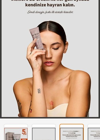 Viemore Chocolate & Chasmere Touch BB Krem SPF50+ 30ml - Görsel 3
