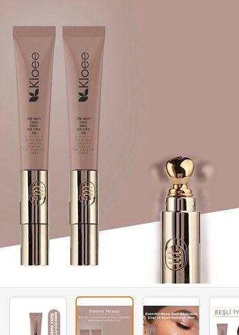 Göz Altı Morluklarına Masajlı Göz Kremi 20ML - Görsel 2