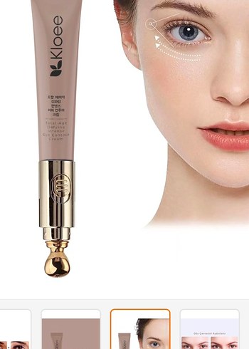 Göz Altı Morluklarına Masajlı Göz Kremi 20ML - Görsel 7