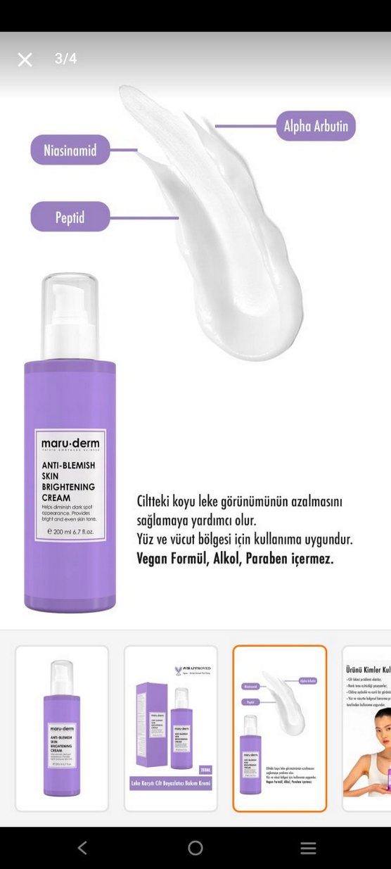 Maru.Derm Parlak Mor Cilt Aydınlatıcı BB Krem - Görsel 2