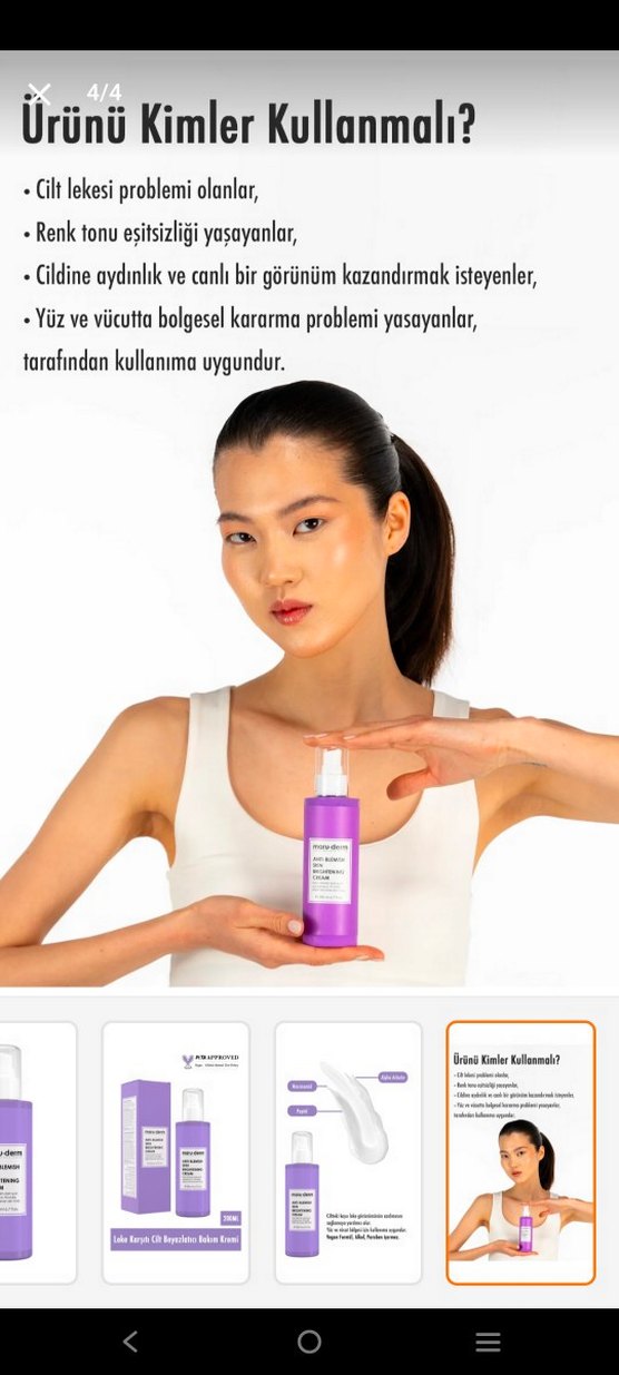 Maru.Derm Parlak Mor Cilt Aydınlatıcı BB Krem - Görsel 3