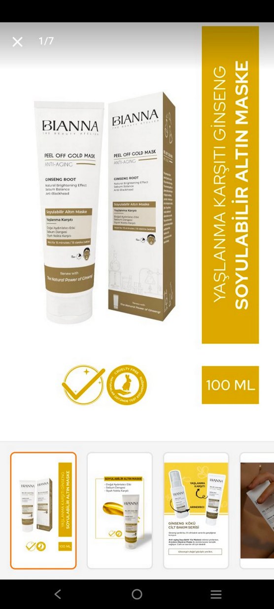 Goldbia Kolajen Yüz Maskesi - Görsel 3