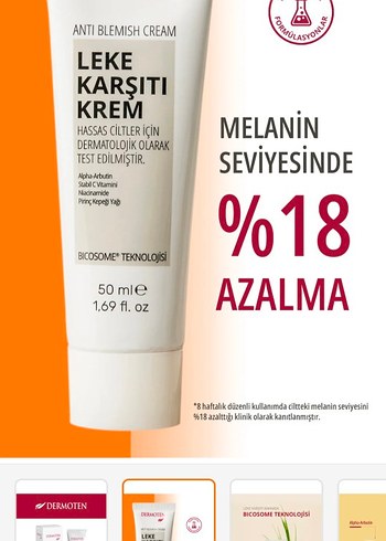 Dermoten Leke Karşıtı Aydınlatıcı Krem 50 ml - Görsel 2