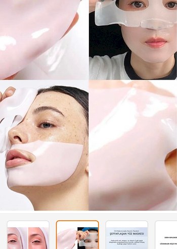 Şeffaflaşan Yüz Maskesi - Görsel 2