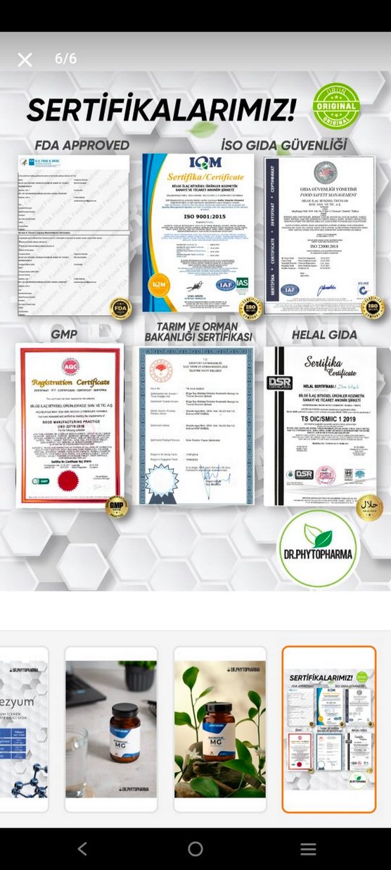 Dr. Phytopharma Magnezyum MG 60 Tablet - Görsel 4