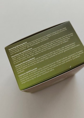 Cosmogenesis Labs Yenileyici Ginseng Maskesi 50 ml - Görsel 5