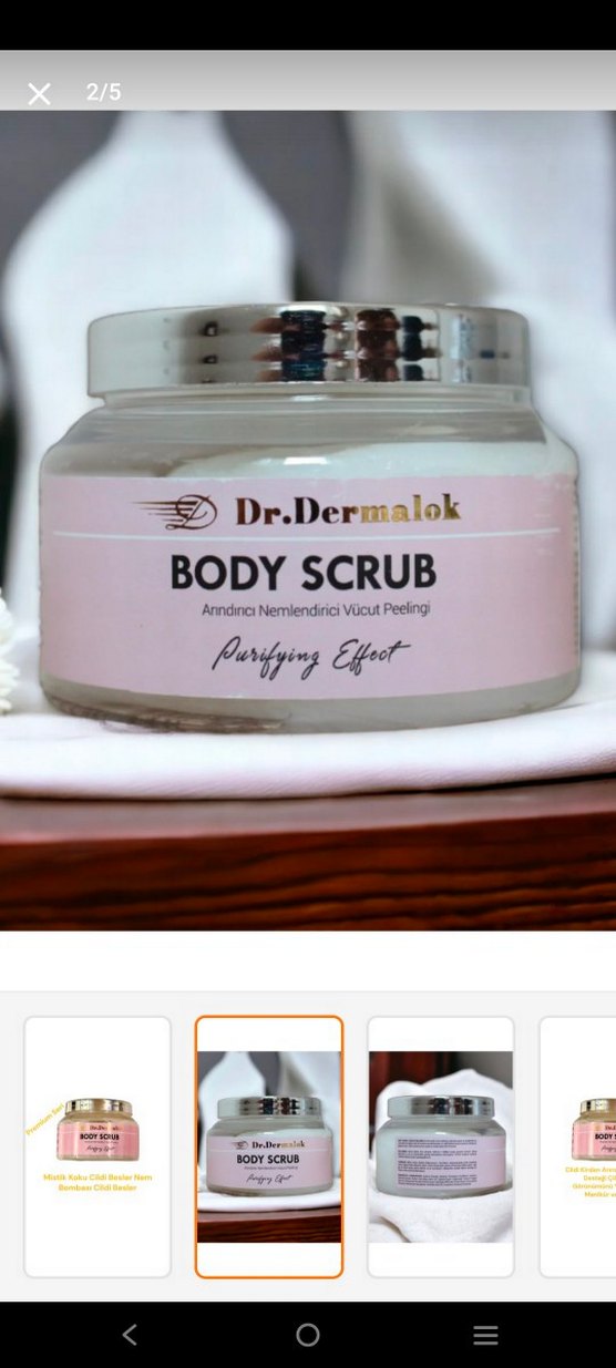 Dr.Deroalo Vücut Peelingi Nemlendirici - Görsel 2