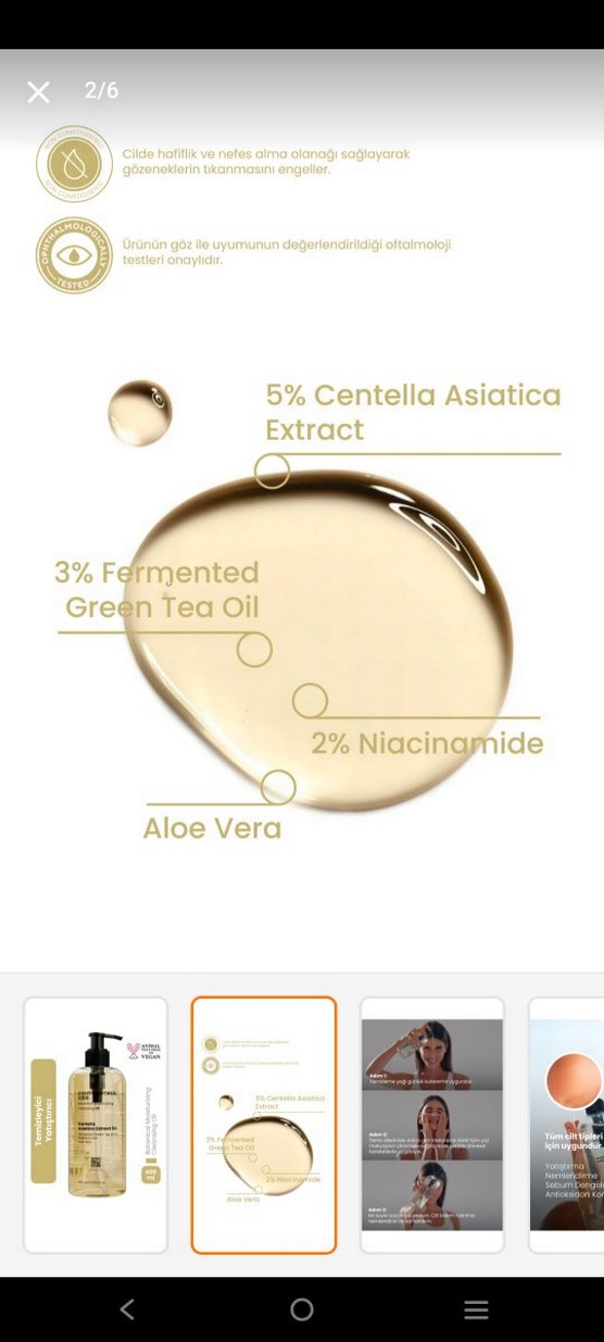 makyaj temizleme yağı - Görsel 2