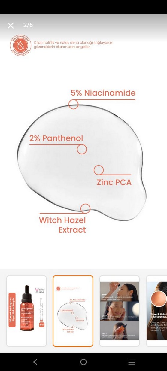 Cosmogenesis Labs Gözenek Sıkılaştırıcı Serum 30ml - Görsel 2