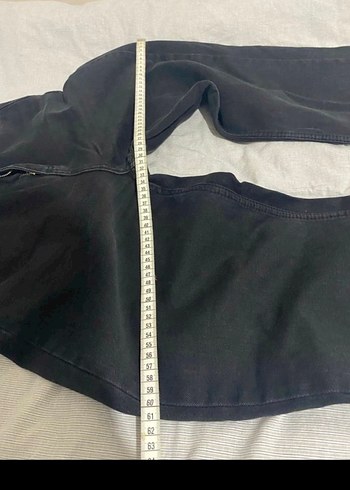 Kadın Siyah Kot Pantolon - Görsel 6