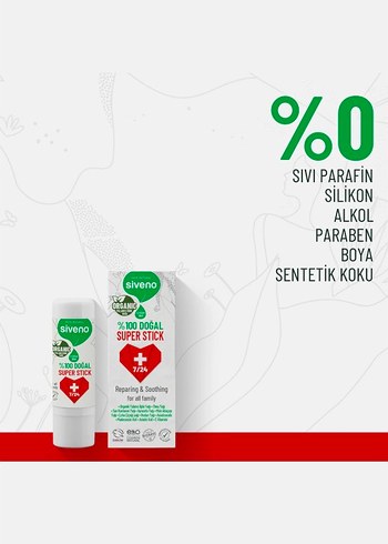 Siveno %100 Doğal Organik süper stick - Görsel 3