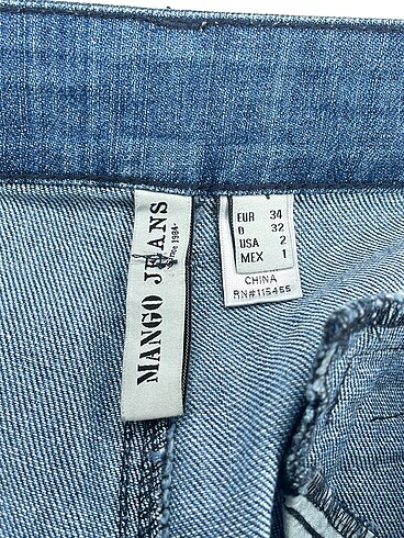 34 Beden çeşitli Renk Mango Jean / Kot %70 İndirimli.