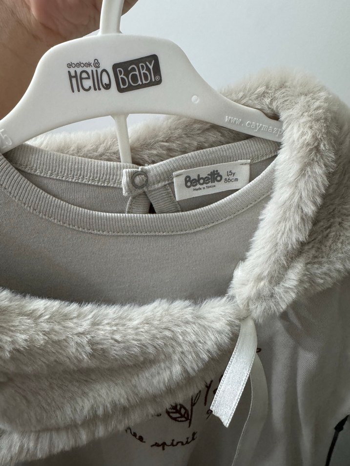 Kız Bebek Uzun Kollu takım pantolon - Görsel 4