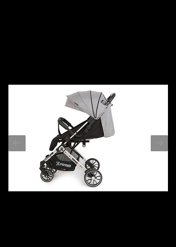 Yoyko Quantum Gri Bebek Arabası ve Oto Koltuğu - Görsel 4