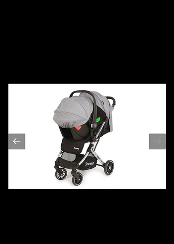 Yoyko Quantum Gri Bebek Arabası ve Oto Koltuğu - Görsel 2