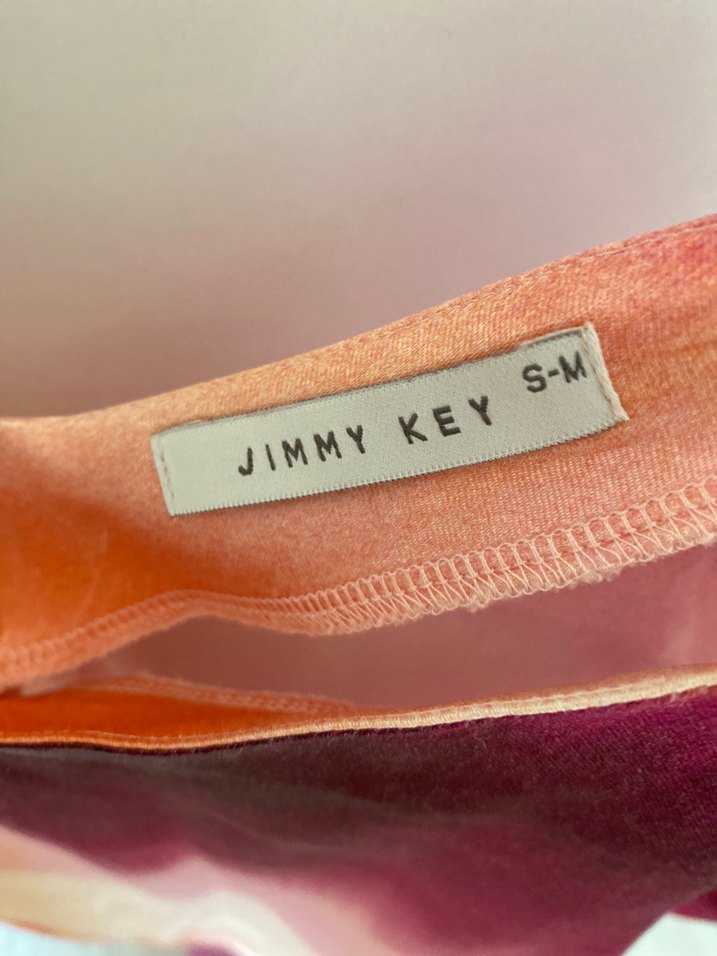 Pembe Batik Desenli Askılı Kadın Bluz - Görsel 3